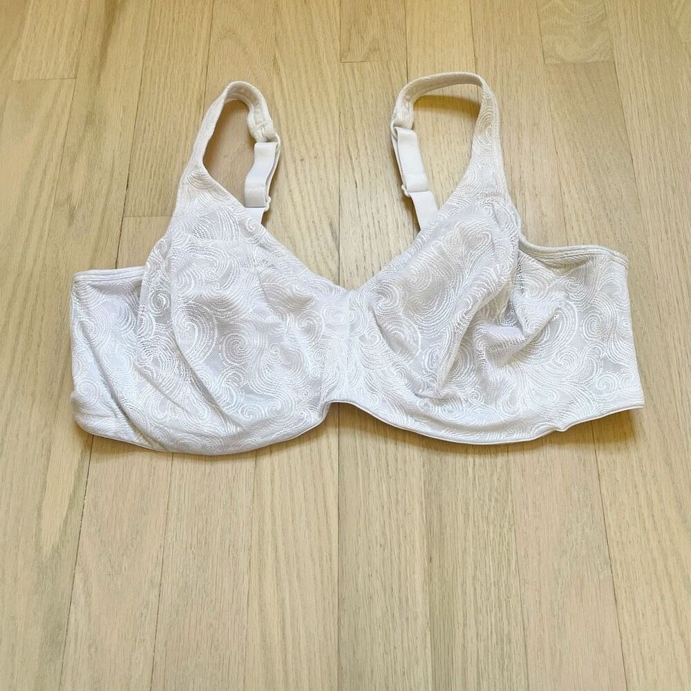 BUY 1 GET 1 FREE Playtex 40dd gray off white unlined bra comfortable smoothing s